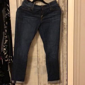7 For All Mankind Skinny Cropped Jeans
